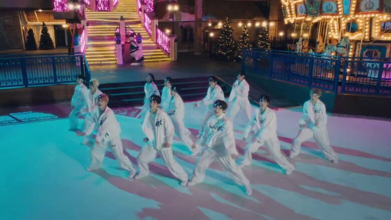 KO1KEYZ MV メリーゴーランド前のダンスシーン