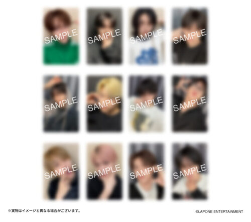 KO1KEYZ FANCLUB BOOTH FCトレカのサンプル画像(12種ランダム1枚)