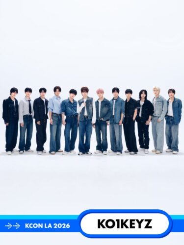 KCON LA 2026に出演したKO1KEYZ